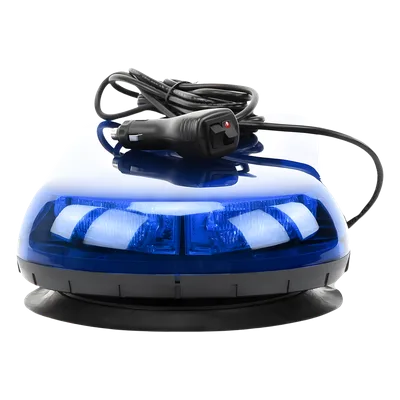 Mini Barra de Luces LED / 24 LED Gen III / 25 Patrones de Destello / Montaje Magnético y por Succión / 12 VCC / -40°C a 55°C