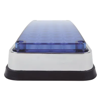 Luz de advertencia de 6x4", Color Azul, Ideal para Ambulancias