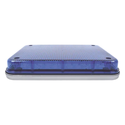 Luz de Advertencia LED / 9x7 Pulgadas / 104 LEDs / 12 VCC / 10 Patrones de Destello / Montaje Permanente / IP para Exteriores