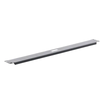 Panel ciego para rack / 1UR / 19in / Acero calibre 18 / Acabado negro semi-mate