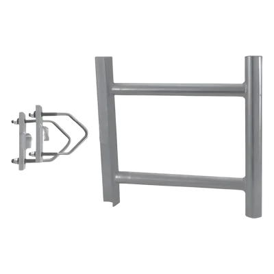 Soporte lateral en H / Separación 38 cm (15 in) / Acero galvanizado / Torres 1.5' a 3.5' / Incluye 2 abrazaderas ANTC484