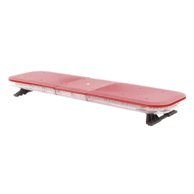 Barra de Luces LED / 47" (118 cm) / 88 LEDs Hyperlux / Color Rojo / 45 Patrones de Destello / Bajo Perfil / Vehículos de Emergencia