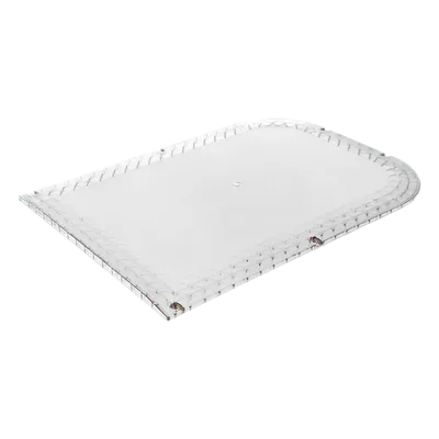 Domo lateral de reemplazo / Policarbonato transparente / Compatible X67A / Resistente UV e impactos