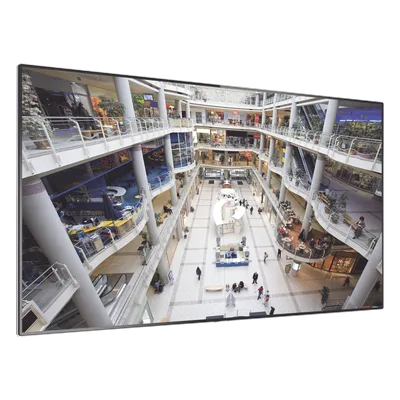Pantalla LCD de 55" / Full HD 1080p / Bisel 3.5mm / Brillo 500 cd/m² / Ángulo 178° / Video Wall 81"