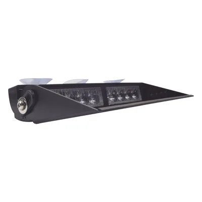 Luz de visera para interior / 12 VCC / 22 patrones de destello / 8 LED / 4.5 x 1.9 x 1.0 in