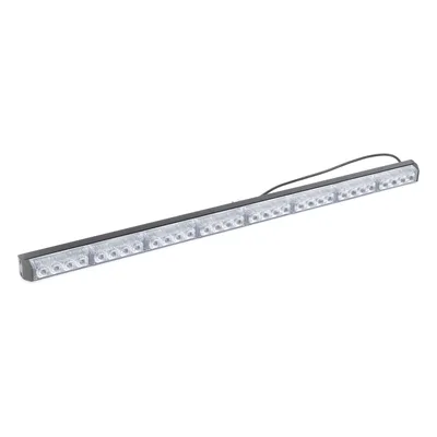 Barra de Luz de Advertencia / 8 Módulos / LED Gen III Alta Potencia / Rojo/Azul / 75 cm / 10-16 VCC / 3 A Máx.