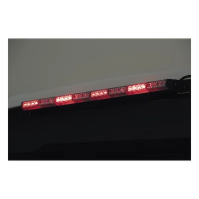 Barra de Luz de Advertencia / 8 Módulos / LED Gen III Alta Potencia / Rojo/Azul / 75 cm / 10-16 VCC / 3 A Máx.