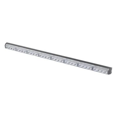 Barra de Luz de Advertencia / 8 Módulos / LED Gen III Alta Potencia / Rojo/Azul / 75 cm / 10-16 VCC / 3 A Máx.