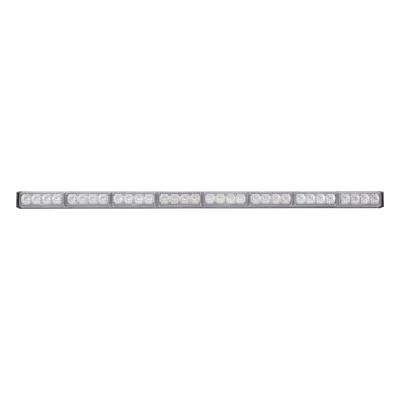 Barra de Luz de Advertencia / 8 Módulos / 32 LED Gen III / Ámbar / 75 cm / 10-16 VCC / 3 A Máx.