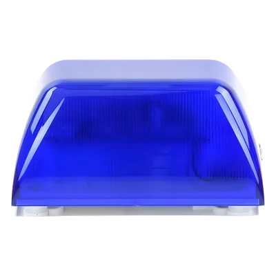 Minicontrolador Audiovisual / Alerta Visual y Audible / LED Estroboscópico / Uso Interior y Exterior / Color Azul