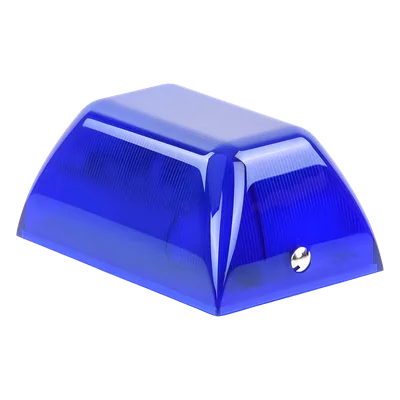 Minicontrolador Audiovisual / Alerta Visual y Audible / LED Estroboscópico / Uso Interior y Exterior / Color Azul