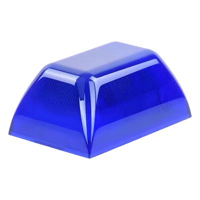 Minicontrolador Audiovisual / Alerta Visual y Audible / LED Estroboscópico / Uso Interior y Exterior / Color Azul