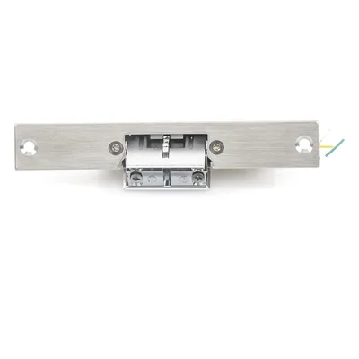 Contrachapa Electromagnética para Puerta de Vidrio / Fail Safe / 500 kg / 12-24 VCC / Vidrio 12-15 mm / 6.3 x 1 x 1.2 in