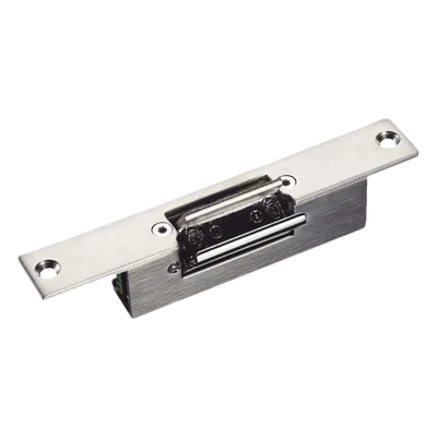 Contrachapa Electromagnética para Puerta de Vidrio / Fail Safe / 500 kg / 12-24 VCC / Vidrio 12-15 mm / 6.3 x 1 x 1.2 in