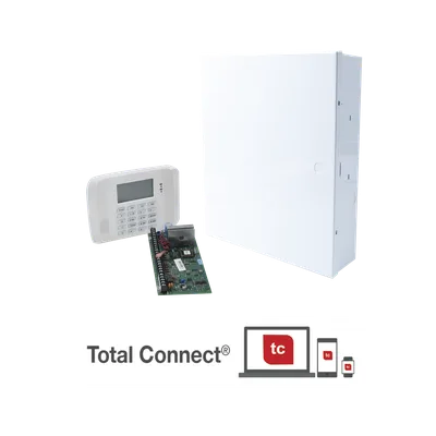 Panel de alarma VISTA-48LA / Teclado-receptor 6162RF / Hasta 64 zonas (48 protección + 16 llavero) / 3 particiones / Serie 5800