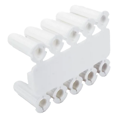 Taquete de Fijación / Doble Expansión Multidireccional / Tornillo 8 mm x 3/4" (19.1 mm) / Polietileno HDPE / 100 Piezas / -50°C a +80°C