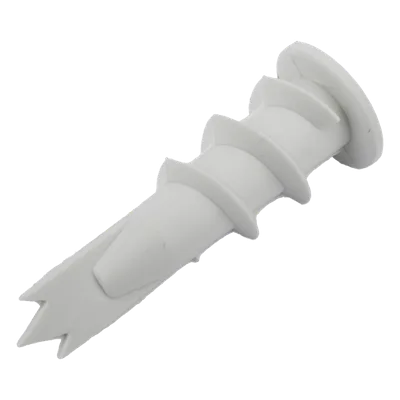 Kit de Fijación Autoperforable / 10 Unidades / Carga 5 kg / Tornillo 10 mm x 38 mm / Tablaroca y Mampostería / Nylon Reforzado / -40°C a +80°C