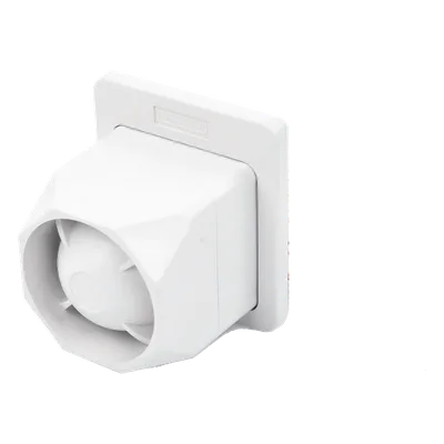 Sirena de Alarma / Dos Tonos 112 dB / Bajo Consumo 550 mA / Interior y Exterior / Caja 4 Pulgadas