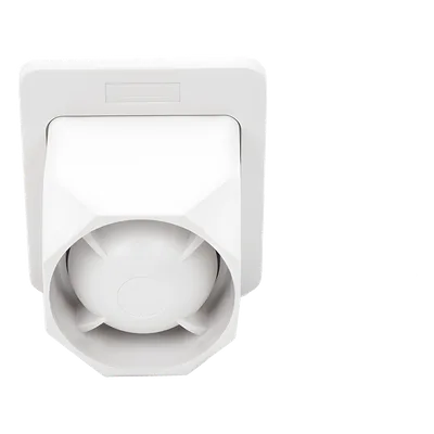 Sirena de Alarma / Dos Tonos 112 dB / Bajo Consumo 550 mA / Interior y Exterior / Caja 4 Pulgadas