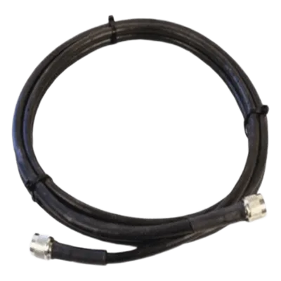 Jumper Coaxial / Baja Pérdida Equivalente LMR400 / 10.31 mm Diámetro / N Macho / 3.05 m (10 Pies) / Blindaje >90 dB