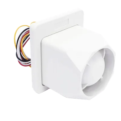 Sirena Autónoma / 119 dB / 25 W / Dos Tonos / IP Resistente Agua y UV / 6 a 14 VDC / Interior y Exterior