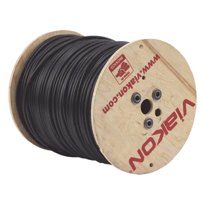 Cable Coaxial RG6 / 305 m (1000 ft) / Malla 96% / Blindaje Superior / Intemperie FR-PVC / Impedancia 76Ω