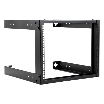 Rack Abierto de Pared / 19in / 8U / 418 x 350 x 500 mm / 1.37 x 1.15 x 1.64 ft / Acero Reforzado / Interior
