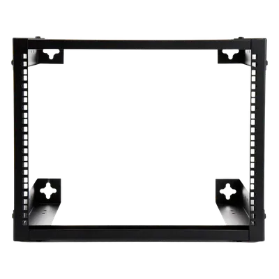 Rack Abierto de Pared / 19in / 8U / 418 x 350 x 500 mm / 1.37 x 1.15 x 1.64 ft / Acero Reforzado / Interior