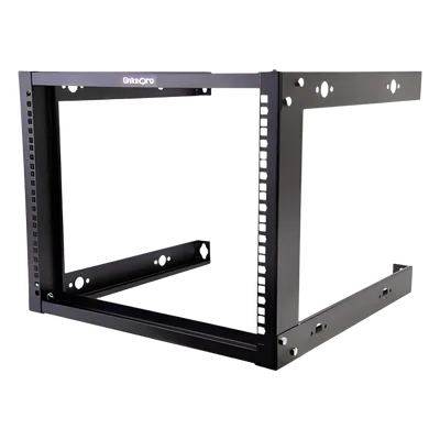 Rack Abierto de Pared / 19in / 8U / 418 x 350 x 500 mm / 1.37 x 1.15 x 1.64 ft / Acero Reforzado / Interior