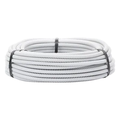 Tubería Flexible / PVC Auto-extinguible / 10 mm ID / 30 m / 320N / 5 a 60°C / 98 pies