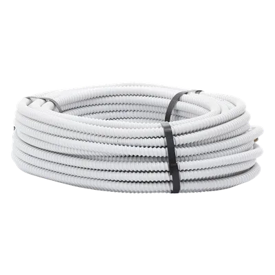 Tubería Flexible / PVC Auto-extinguible / 10 mm ID / 30 m / 320N / 5 a 60°C / 98 pies