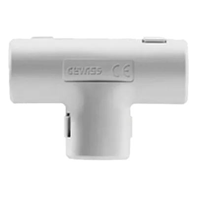 Unión en T para Tubería Rígida / PVC Auto-extinguible / Libre de Halógenos / 16 mm / -5°C a 60°C