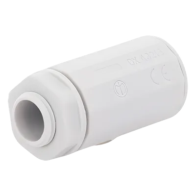 Conector de Tubería Rígida a Caja / PVC Auto-extinguible / 16 mm / IP65 / -24°C a 60°C / Libre de Halógenos