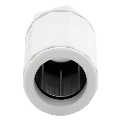 Conector de Tubería Rígida a Caja / PVC Auto-extinguible / 20 mm / IP65 / -24 a 60°C / Libre de Halógenos