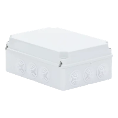 Caja Estanca de Derivación / PVC Autoextinguible Libre de Halógenos / 12 Entradas / IP55 / IK08 / 300x220x120 mm / -24°C a 60°C