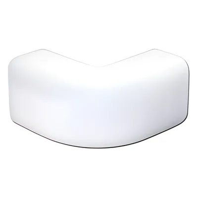 Esquinero exterior de PVC auto extinguible, para canaleta canaleta TMK0812 3 piezas, (5010-02001)