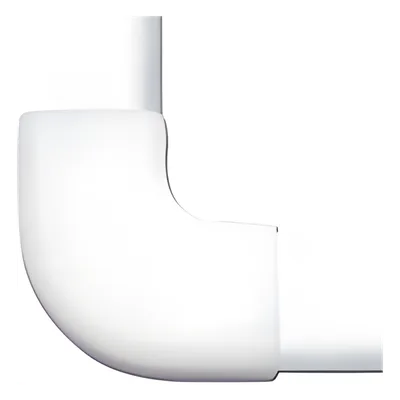 Sección en "L" de PVC auto extinguible, para canaleta TMK0812 (3 piezas) (5030-02001)
