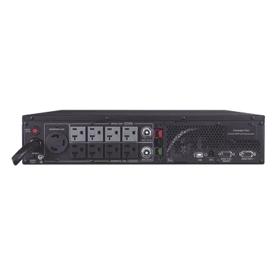 UPS de 3000 VA/2700 W, Topología Línea Interactiva, Entrada 120 Vca NEMA L5-30P, Onda Senoidal Pura, Torre o Rack de 2 UR, Con 8 Tomas 5-20R y 1 L5-30R