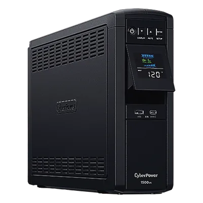 UPS de 1500 VA/900 W, Topología Línea Interactiva, Entrada 120 Vca NEMA 5-15P, Onda Senoidal Pura, Tipo Torre, Con 10 Tomas NEMA 5-15R