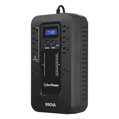 UPS / 650 VA / 390 W / Standby ECO / 120 Vca / 8 NEMA 5-15R / 526 J