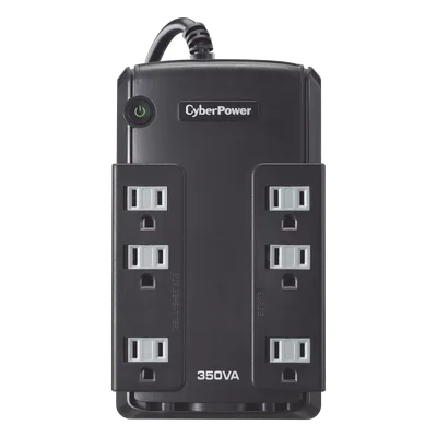 UPS Standby / 350 VA / 255 W / 6 Tomas NEMA 5-15R / Protección 810 J / Montaje en Pared