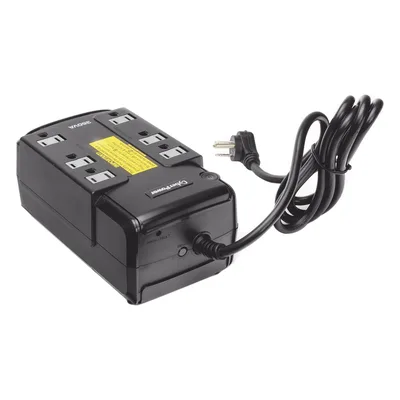 UPS Standby / 350 VA / 255 W / 6 Tomas NEMA 5-15R / Protección 810 J / Montaje en Pared