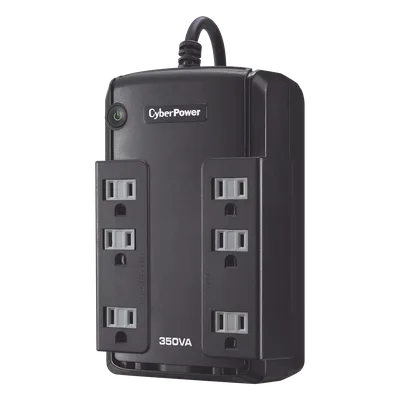 UPS Standby / 350 VA / 255 W / 6 Tomas NEMA 5-15R / Protección 810 J / Montaje en Pared