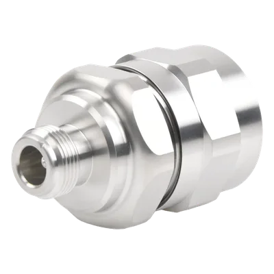 Conector N Hembra / 50 Ohm / 0-5000 MHz / -116 dBm IMD / 707 V RF / 5000 MOhm Aislamiento