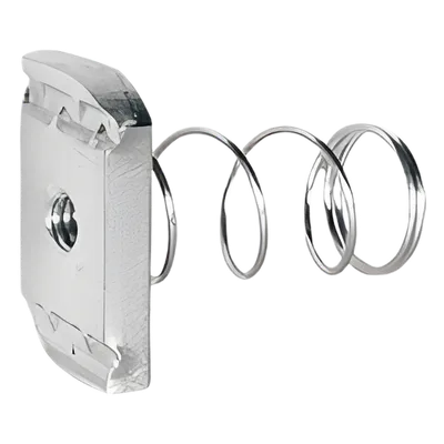 Tuerca con Resorte / 1/4 Pulgadas / Acero Inoxidable 304 / Ajuste Preciso / Resistente a Corrosión