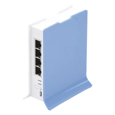 Access Point / CPU 650 MHz / Wi-Fi 2.4 GHz 802.11b/g/n / 4 Puertos Fast Ethernet / Base Torre / RouterOS L4