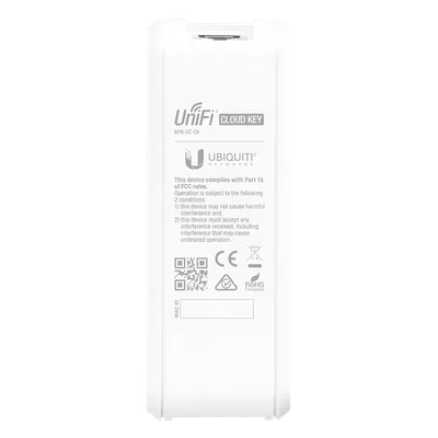Cloud Key para gestionar 50 equipos UniFi desde la nube, servidor hotspot, alertas a correo, actualizaciones masivas, etc. 802.3af