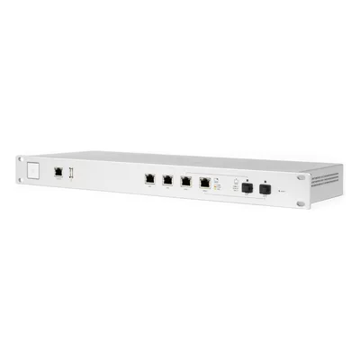Ruteador UniFi para medianas y grandes empresas con funciones de firewall, soporta balanceo de carga y Fail Over entre 2 WAN