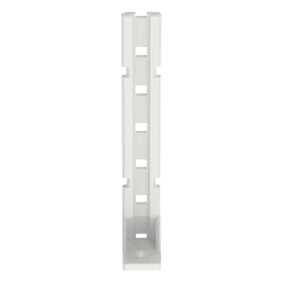 Sujetador-Separador para Mazos de Cables / Nylon 6.6 / Tornillo M5 (#10) / Uso Interior / 116.9 mm (4.6 in) de Alto