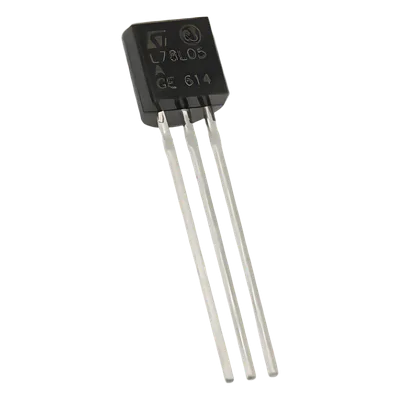 Regulador de Voltaje Positivo / 5V / 100 mA / TO-92 / Protección Térmica y Cortocircuito